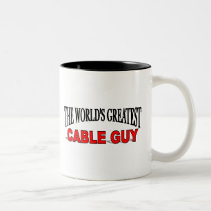 Taza Bicolor El individuo más grande del cable del mundo
