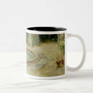 Taza Bicolor El jardín de flores, 1899 (aceite en lona)