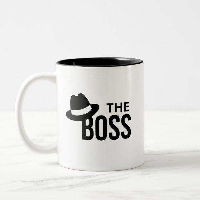 Taza Bicolor El jefe (Izquierda)