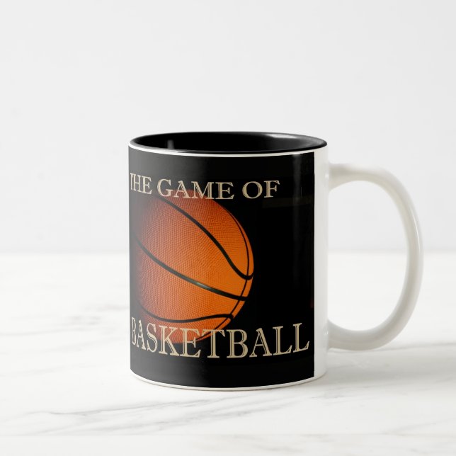 Taza Bicolor El juego del baloncesto (Derecha)