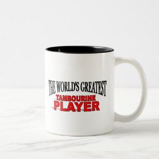 Taza Bicolor El jugador más grande de la pandereta del mundo