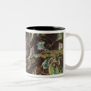 Taza Bicolor El juicio pasado, c.1504