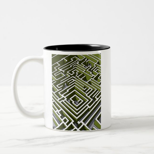 Taza Bicolor El laberinto de protección (Izquierda)