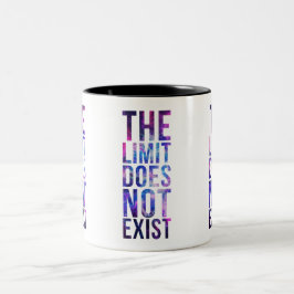 Taza Bicolor El límite no existe.