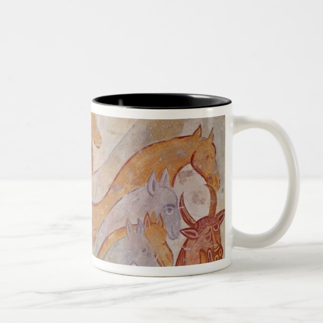Taza Bicolor El limpiamiento del templo (Derecha)