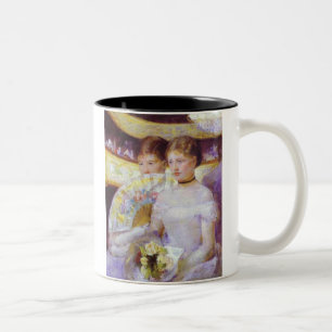 Taza Bicolor El Loge, Mary Cassatt