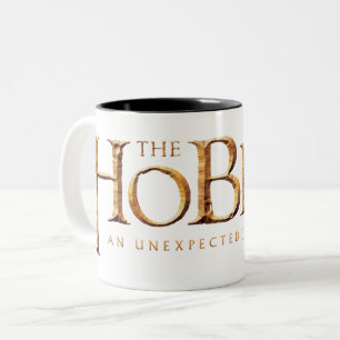 Taza Bicolor El logotipo de Hobbit texturizado
