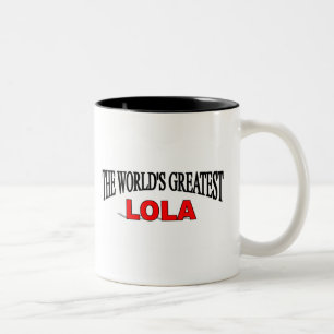Taza Bicolor El Lola más grande del mundo