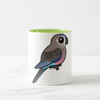 Taza Bicolor El loro de Bourke