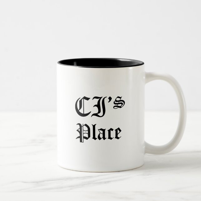 Taza Bicolor El lugar del ci (Derecha)