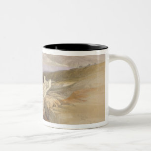 Taza Bicolor El mar muerto que mira hacia Moab, volumen II