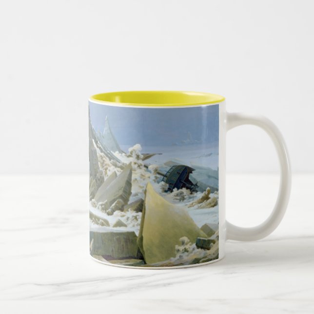 Taza Bicolor El mar polar, 1824 (Derecha)