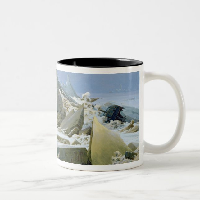 Taza Bicolor El mar polar, 1824 (Derecha)