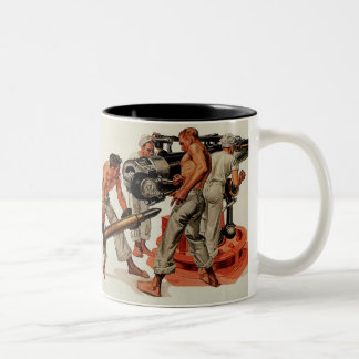 Taza Bicolor El marinero se apodera del gran arma