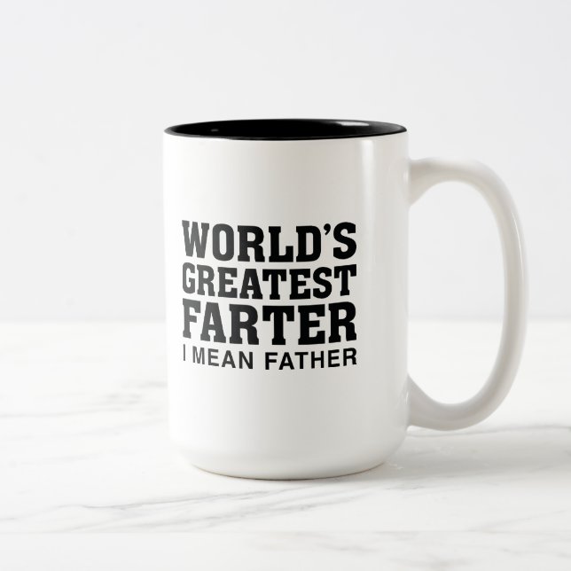 Taza Bicolor El más grande del mundo (Derecha)