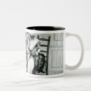 Taza Bicolor El médico del maíz, 1793