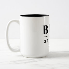 Taza Bicolor El mejor abuelo del mundo en blanco y negro