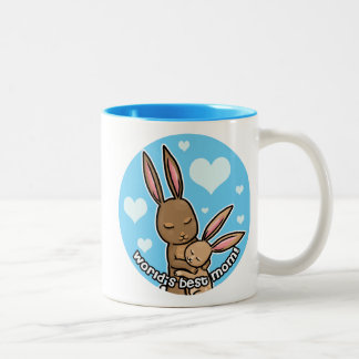 Taza Bicolor El mejor conejito de la mamá de los mundos