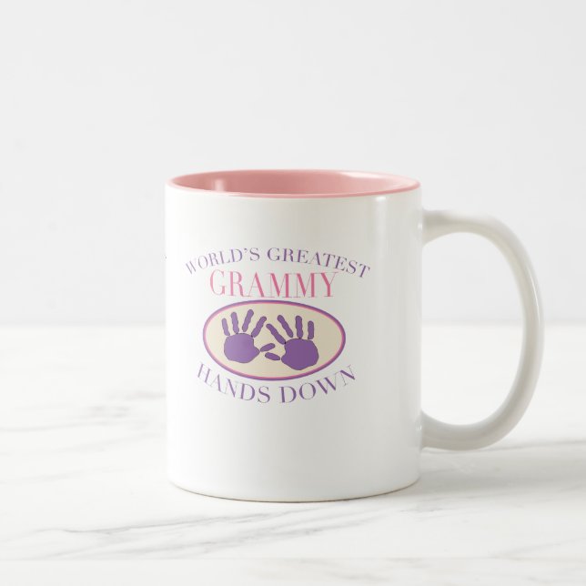 Taza Bicolor El mejor Grammy impone la camiseta (Derecha)