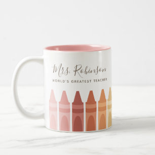 Taza Bicolor El mejor maestro del mundo: el circo arco iris