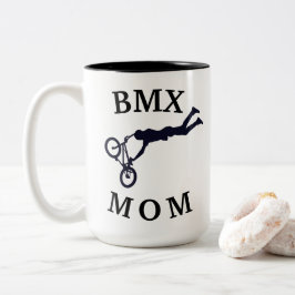 Taza Bicolor ¡El mejor "MOM BMX"! Día de la madre