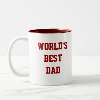 Taza Bicolor El mejor papá del mundo