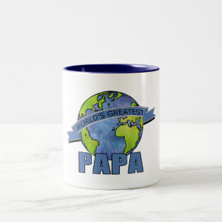 Taza Bicolor El mejor papá del mundo