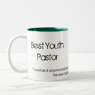 Taza Bicolor El mejor pastor de la juventud
