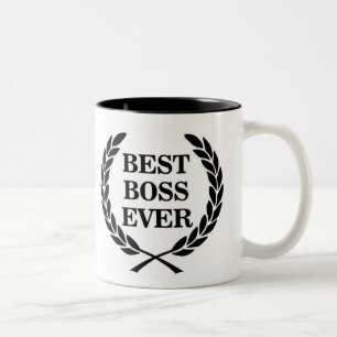 Taza Bicolor El mejor premio de Boss nunca