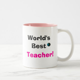Taza Bicolor El mejor profesor del mundo