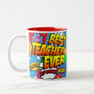 Taza Bicolor El mejor profesor siempre de sexo masculino