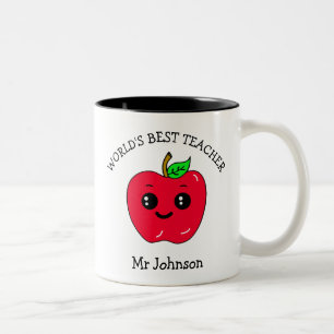 Taza Bicolor El mejor regalo de agradecimiento a los profesores