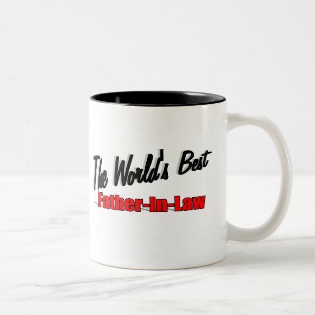 Taza Bicolor El mejor suegro del mundo (Derecha)