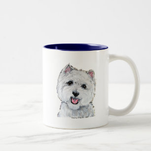 Taza Bicolor ¡El mejor Westie!