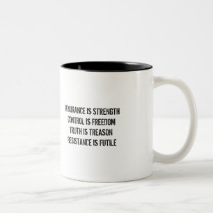 Taza Bicolor El ministerio 2009 de AMSOC de la ignorancia de la