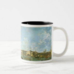 Taza Bicolor El Ministerio de marina y el palacio del invierno