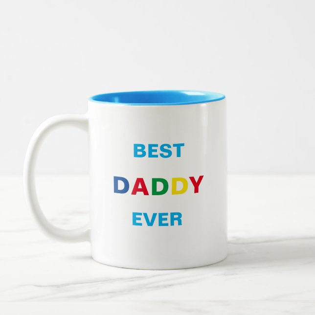 Taza Bicolor El moderno y elegante papá colorido (Izquierda)