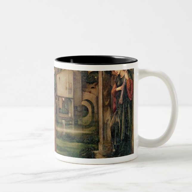 Taza Bicolor El molino, 1872-80 (Derecha)