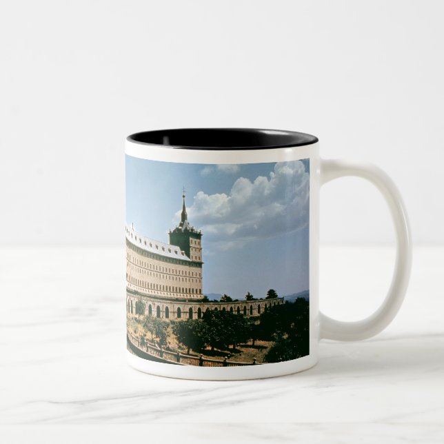 Taza Bicolor El monasterio de Escorial (Derecha)