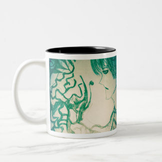 Taza Bicolor El monstruo verde de Yaie trata de persuadir al ki