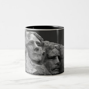 Taza Bicolor El monte Rushmore