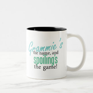 Taza Bicolor El nombre de Grammie, y estropeo del G