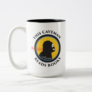 Taza Bicolor El nuevo hombre de las cavernas elegante del