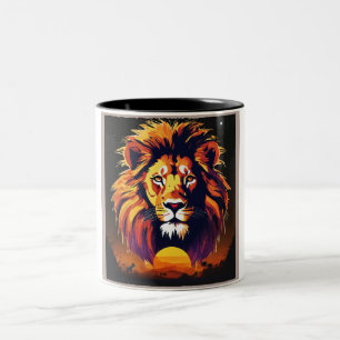 Taza Bicolor El orgullo de los leones