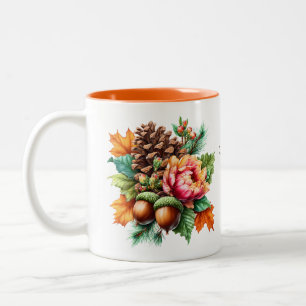 Taza Bicolor El Otoño Es Hermosa Mug