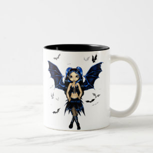 Taza Bicolor El palo se va volando palos de hadas góticos de l