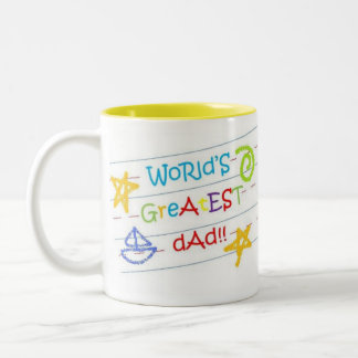 Taza Bicolor ¡El papá más grande del mundo!
