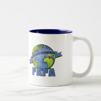 Taza Bicolor El Papá Más Grande del Mundo