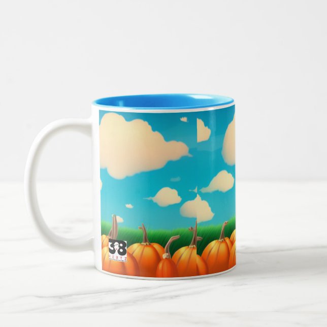 Taza Bicolor El parche de calabaza (Izquierda)