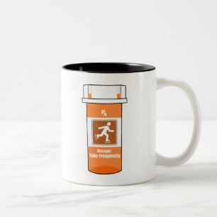 Taza Bicolor El patinaje en línea es mi droga